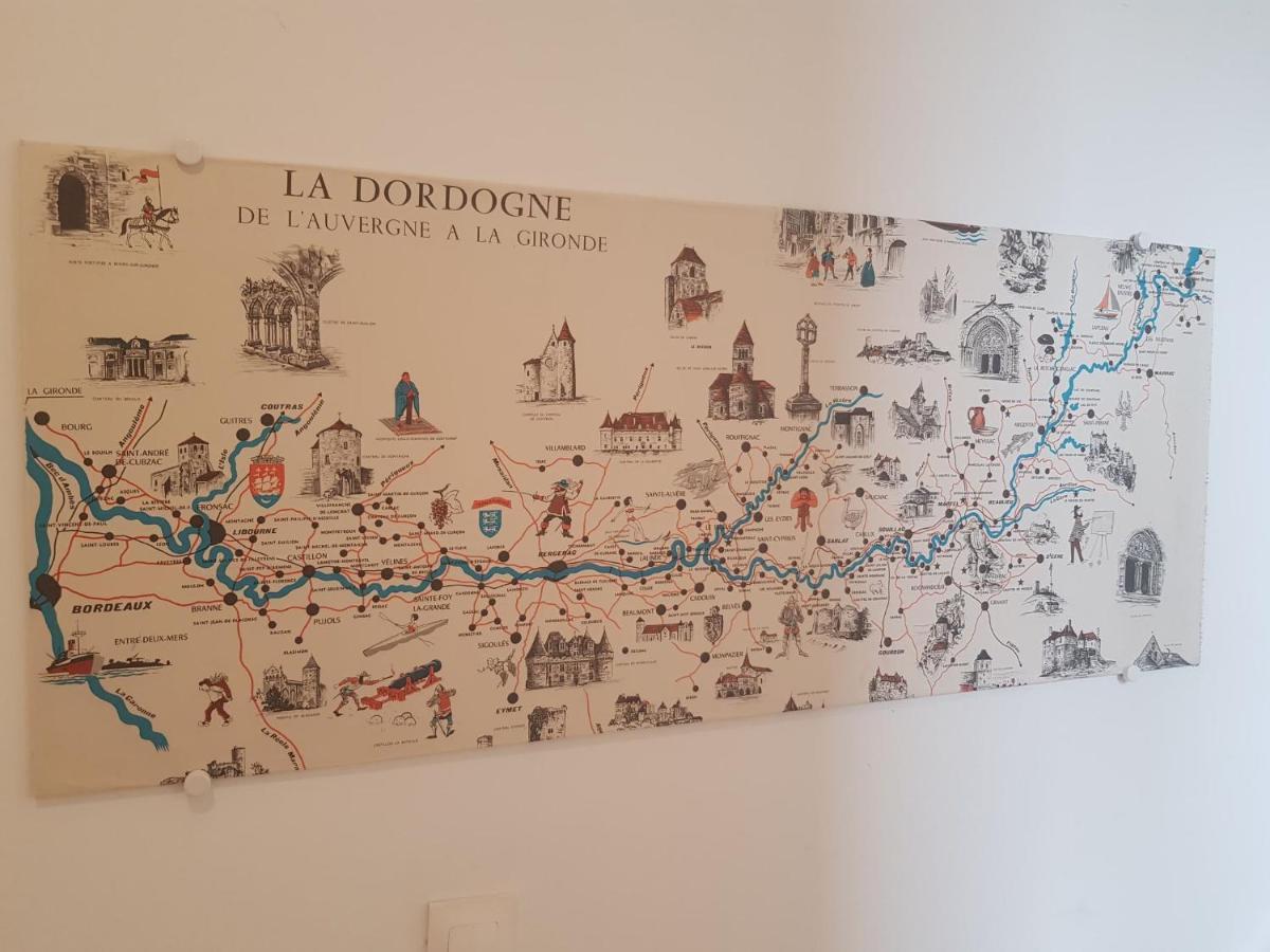 08 - Tres Joli Studio Tout Equipe Avec Parking Privatif Gratuit, Grand Fourgon Possible, Tout Le Linge De Maison Est Fourni Razac-sur-lʼIsle Zewnętrze zdjęcie